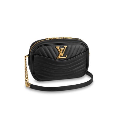 Louis Vuitton New Wave Camera Bag Black M58677 LDBS16804