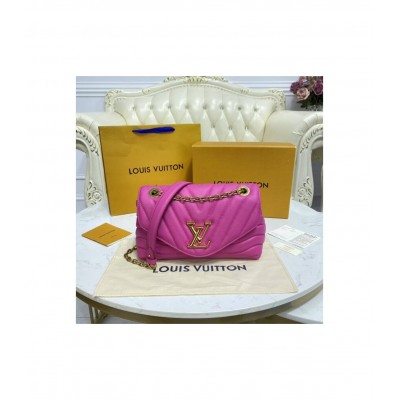 Louis Vuitton New Wave Chain Bag Agathe Pink M58553 LDBS17147