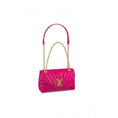 Louis Vuitton New Wave Chain Bag Agathe Pink M58553 LDBS17147