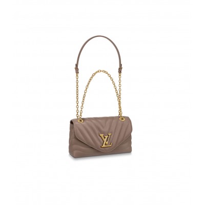 Louis Vuitton New Wave Chain Bag Dark Taupe M58550 LDBS17149