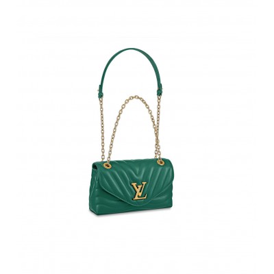 Louis Vuitton New Wave Chain Bag Emerald Green M58664 LDBS17150