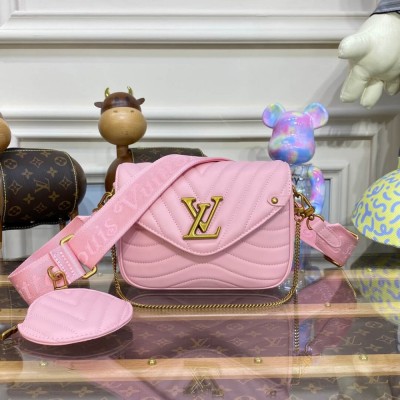 Louis Vuitton New Wave Multi-Pochette Bag Pink M22477 LDBS17374