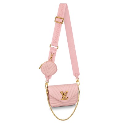 Louis Vuitton New Wave Multi-Pochette Bag Pink M22477 LDBS17374