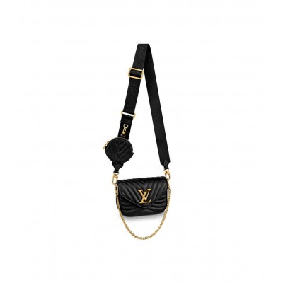 Louis Vuitton New Wave Multi-Pochette Black M56461 LDBS17375