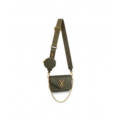 Louis Vuitton New Wave Multi-Pochette Khaki M56471 LDBS17376