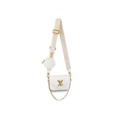 Louis Vuitton New Wave Multi-Pochette White M56466 LDBS17378