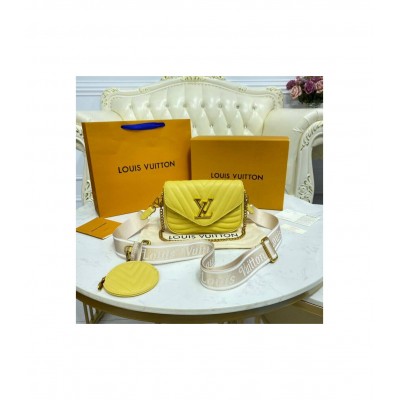 Louis Vuitton New Wave Multi-Pochette Yellow M57942 LDBS17379