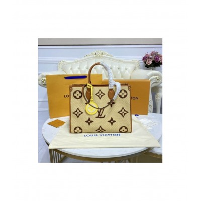 Louis Vuitton OnTheGo MM Tan M57707 LDBS17224