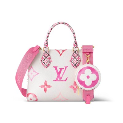 Louis Vuitton OnTheGo PM Pink M22976 LDBS17236