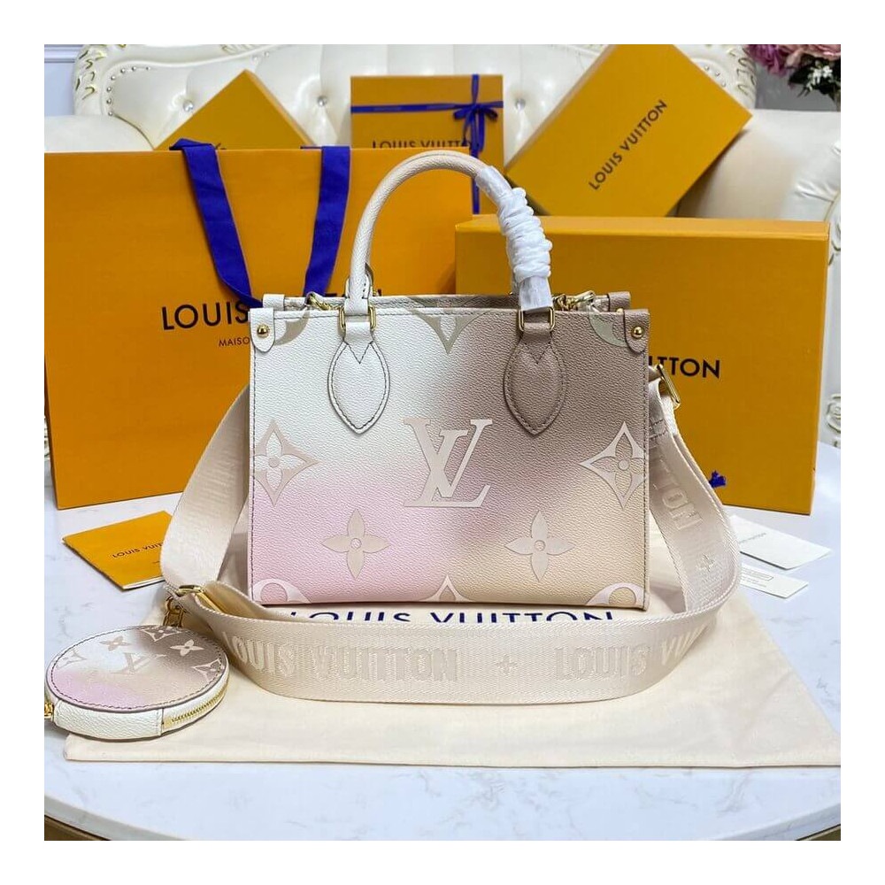 Louis Vuitton OnTheGo PM Sunset Kaki M59856 LDBS17238