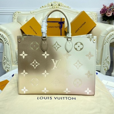 Louis Vuitton Onthego GM Sunset Kaki M46076 LDBS17211