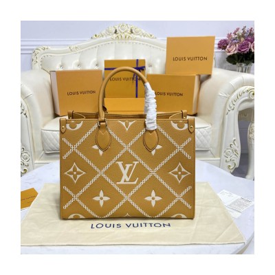 Louis Vuitton Onthego MM Apricot M46015 LDBS17217