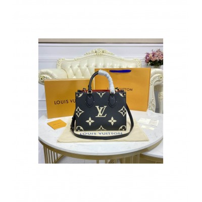 Louis Vuitton Onthego PM Black/Beige M45659 LDBS17228