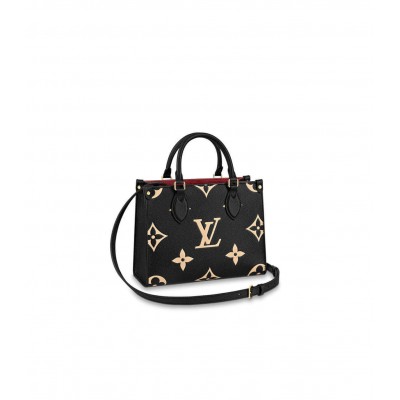 Louis Vuitton Onthego PM Black/Beige M45659 LDBS17228