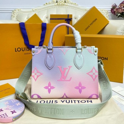 Louis Vuitton Onthego PM M59856 Sunrise Pastel M59856 LDBS17234