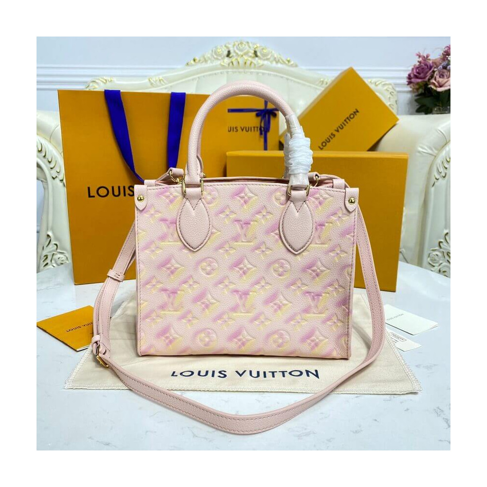 Louis Vuitton Onthego PM Pink M46168 LDBS17237