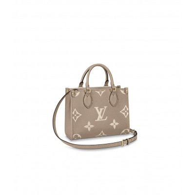 Louis Vuitton Onthego PM Tourterelle Beige/Cream M45779 LDBS17239