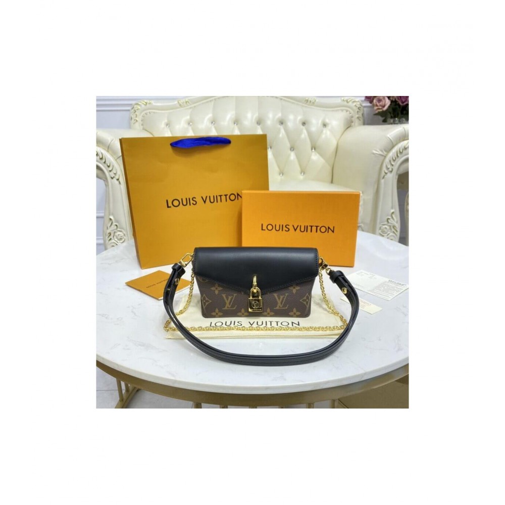 Louis Vuitton Padlock On Strap Black M80559 LDBS17254