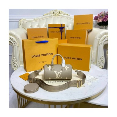 Louis Vuitton Papillon BB Tourterelle/Creme M46031 LDBS17265