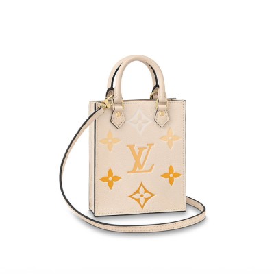 Louis Vuitton Petit Sac Plat Cream M80449 LDBS17469