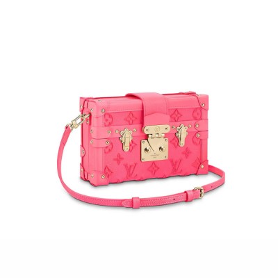 Louis Vuitton Petite Malle Bag Fluo Pink M20745 LDBS17283