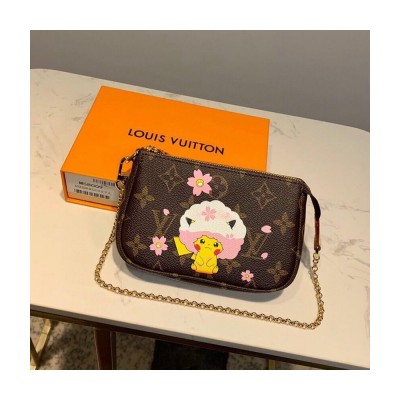 Louis Vuitton Pikachu Print Mini Pochette Accessoires M58009 LDBS17380