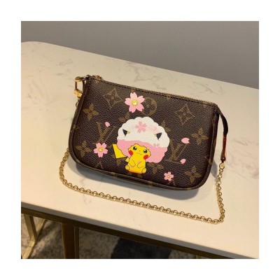 Louis Vuitton Pikachu Print Mini Pochette Accessoires M58009 LDBS17380