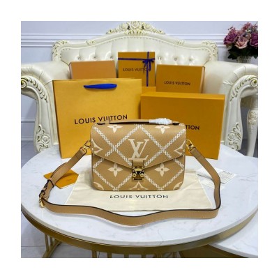 Louis Vuitton Pochette Metis Apricot M46018 LDBS17385