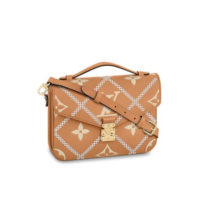 Louis Vuitton Pochette Metis Apricot M46018 LDBS17385