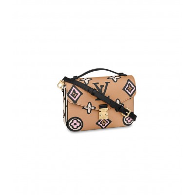 Louis Vuitton Pochette Metis Arizona Beige M45823 LDBS17386