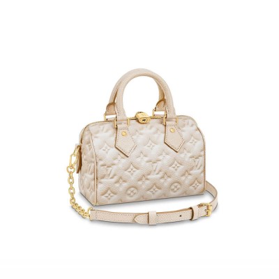 Louis Vuitton Speedy Bandouliere 20 Pale Beige M46163 LDBS17576