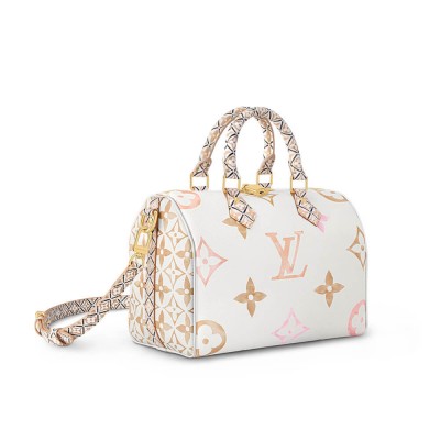 Louis Vuitton Speedy Bandouliere 25 Beige M22987 LDBS17579