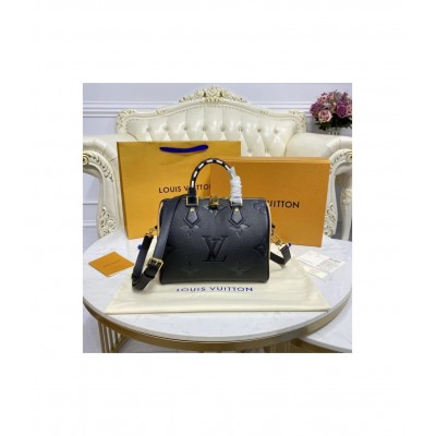 Louis Vuitton Speedy Bandouliere 25 Black M58524 LDBS17580