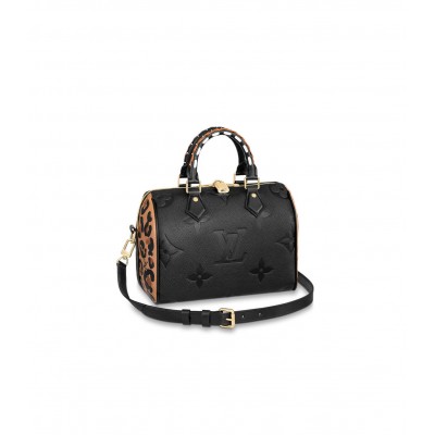 Louis Vuitton Speedy Bandouliere 25 Black M58524 LDBS17580