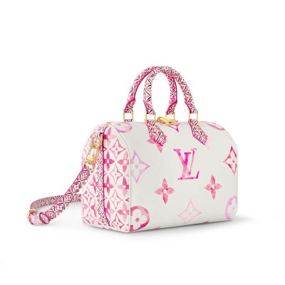 Louis Vuitton Speedy Bandouliere 25 Pink M23073 LDBS17585