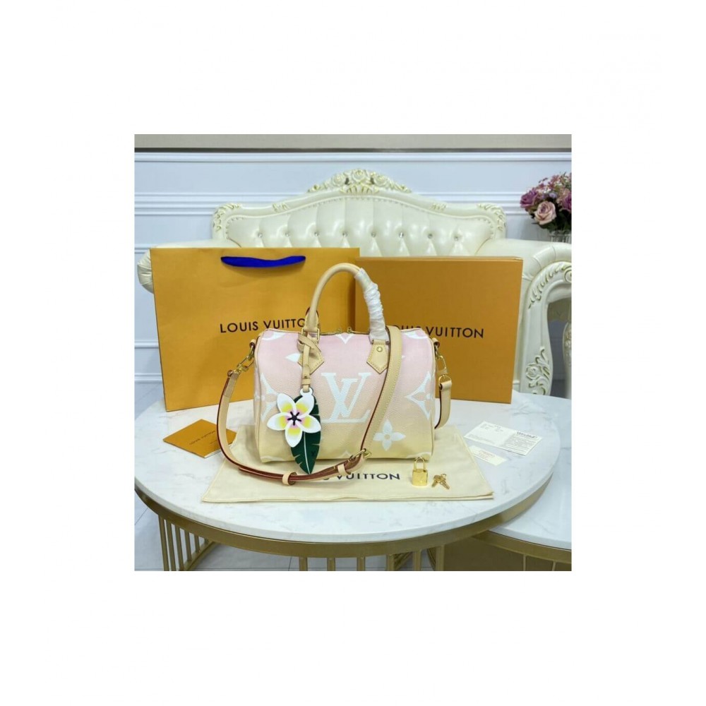 Louis Vuitton Speedy Bandouliere 25 Pink M45724 LDBS17586