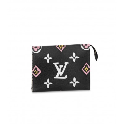 Louis Vuitton Toiletry Pouch 26 Black M80751 LDBS17450