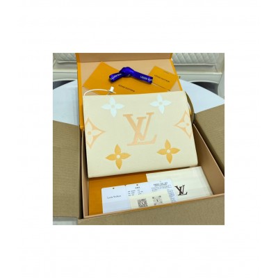 Louis Vuitton Toiletry Pouch 26 Cream/Saffron M80504 LDBS17451