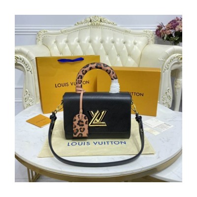 Louis Vuitton Twist MM Black M58568 LDBS17701