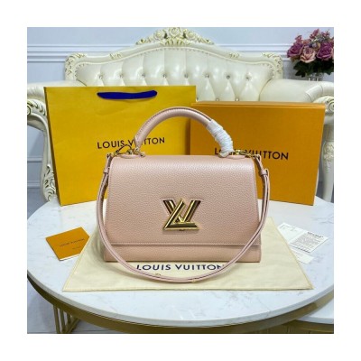 Louis Vuitton Twist One Handle MM Champagne Metallise M57090 LDBS17704