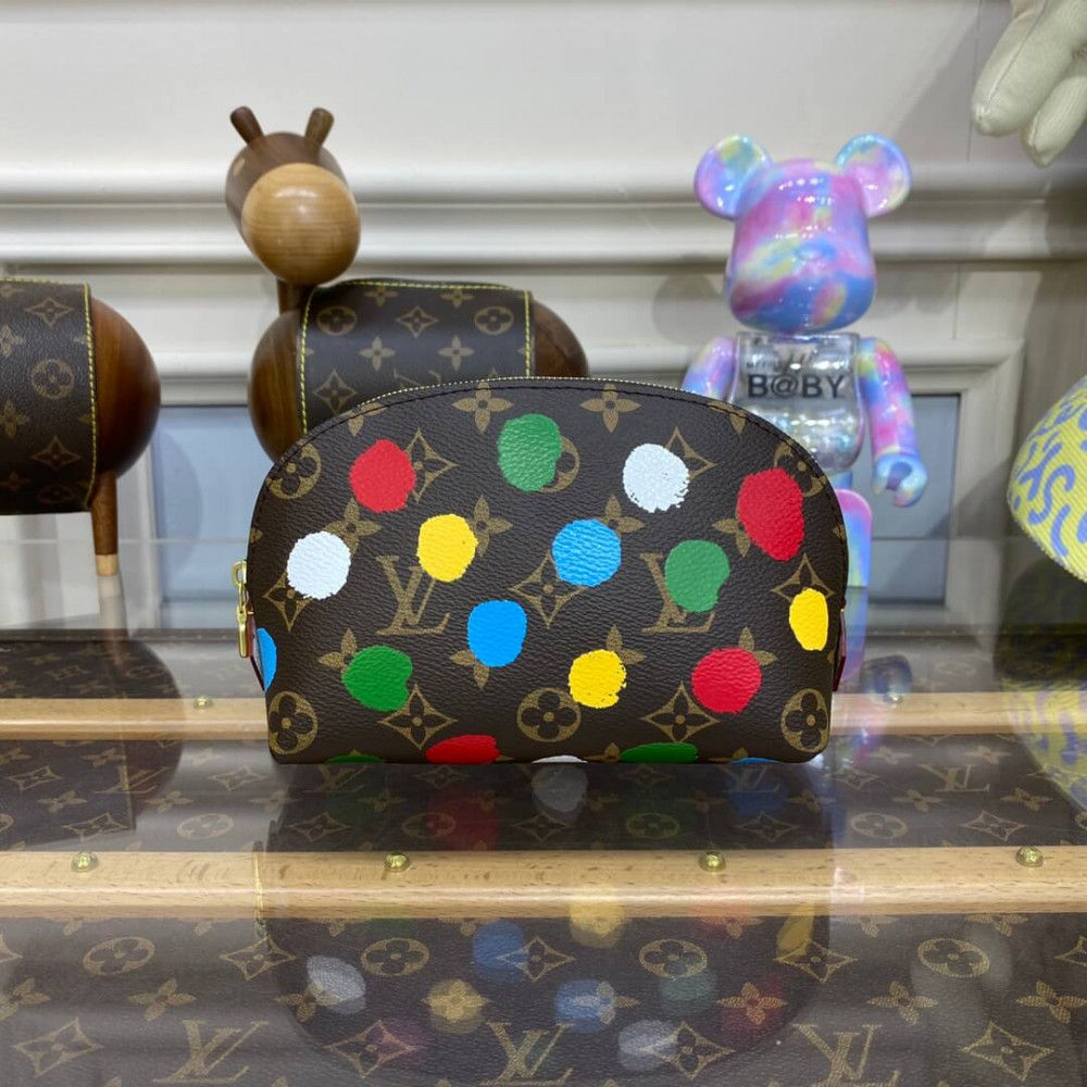 Louis Vuitton Yayoi Kusama Cosmetic Pouch M81895 LDBS17456