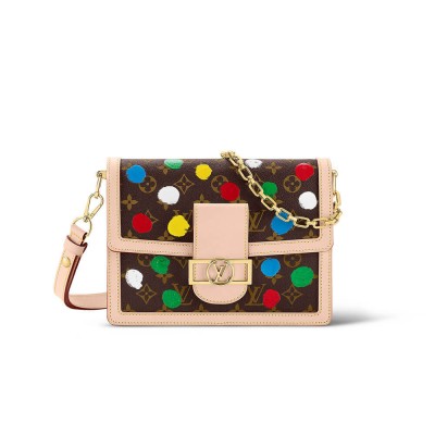 Louis Vuitton Yayoi Kusama Dauphine MM M46432 LDBS16828