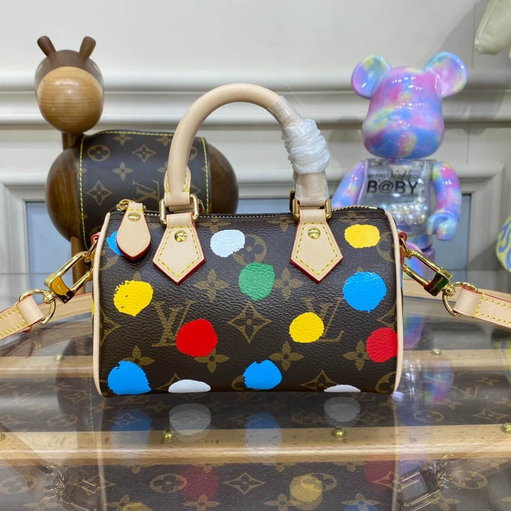 Louis Vuitton Yayoi Kusama Nano Speedy M81979 LDBS17036