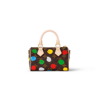 Louis Vuitton Yayoi Kusama Nano Speedy M81979 LDBS17036