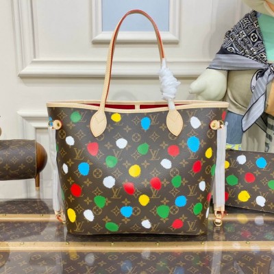 Louis Vuitton Yayoi Kusama Neverfull MM M46381 LDBS17138