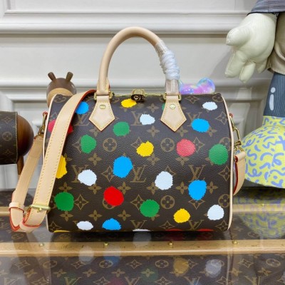 Louis Vuitton Yayoi Kusama Speedy Bandouliere 25 M46433 LDBS17591