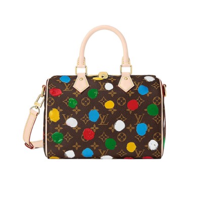 Louis Vuitton Yayoi Kusama Speedy Bandouliere 25 M46433 LDBS17591