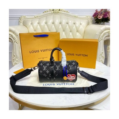 Louis Vuitton x Nigo Keepall XS Black M81010 LDBS16905