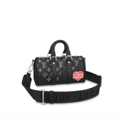 Louis Vuitton x Nigo Keepall XS Black M81010 LDBS16905