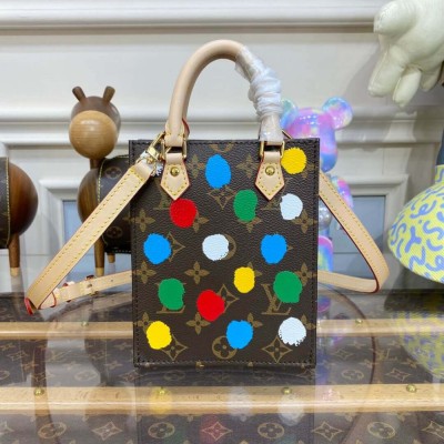 Louis Vuitton x Yayoi Kusama Petit Sac Plat M81867 LDBS17475